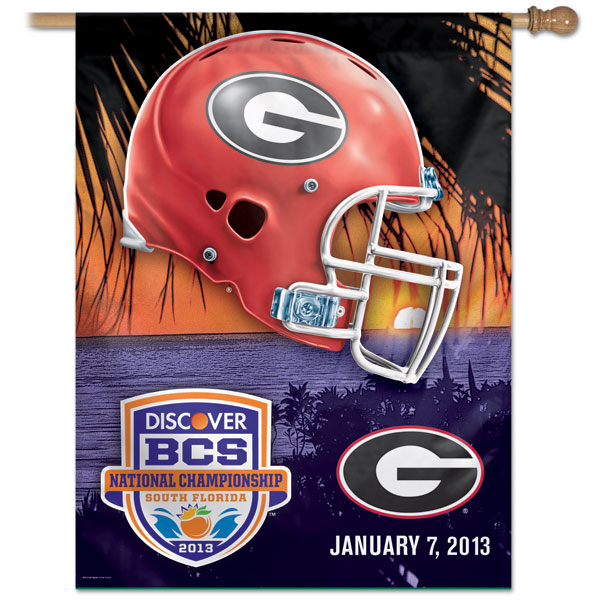 georgia bulldog national championship flag