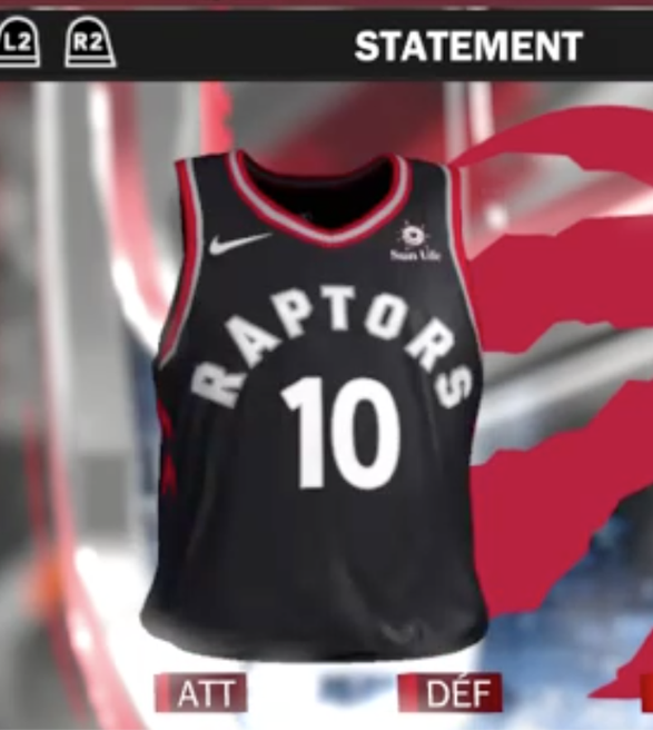 leaked raptors jersey