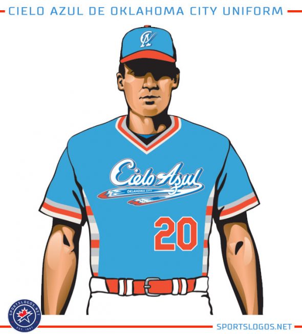 Cielo-Azul-Oklahoma-City-Dodgers-Uniform