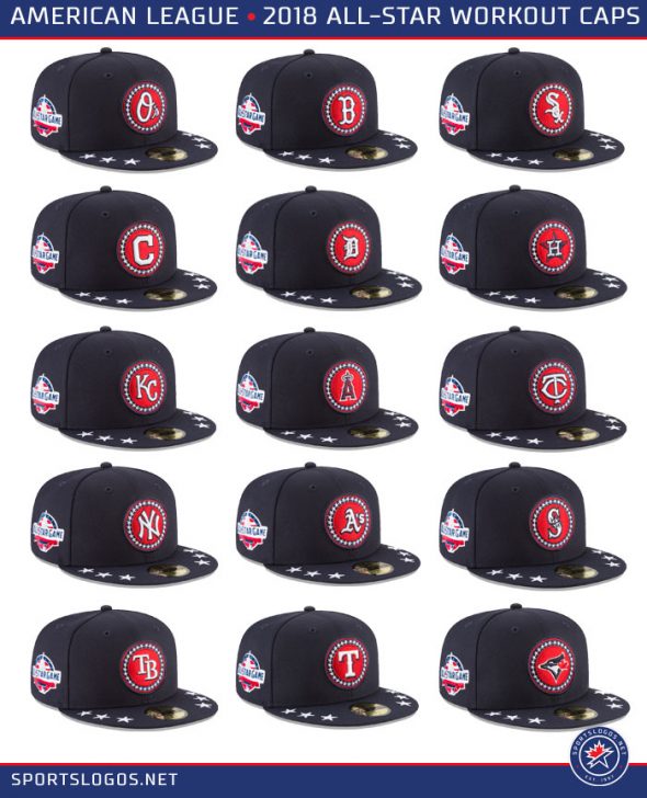 2022 MLB All-Star Game Cap Design Gives All 30 Teams the Gold