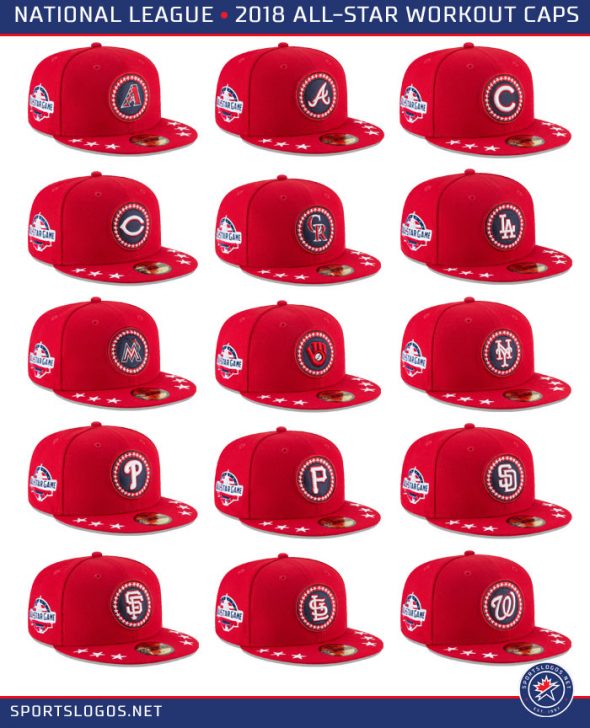 MLB All Star Game Hats, MLB All Star Merchandise, Gear