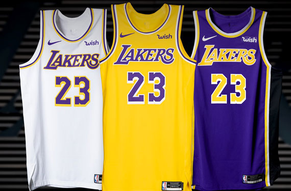 lakers 2018 black jersey