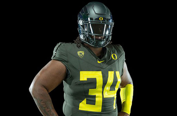 Oregon Ducks Unveil New Uniforms Nike Vapor Fusion Template