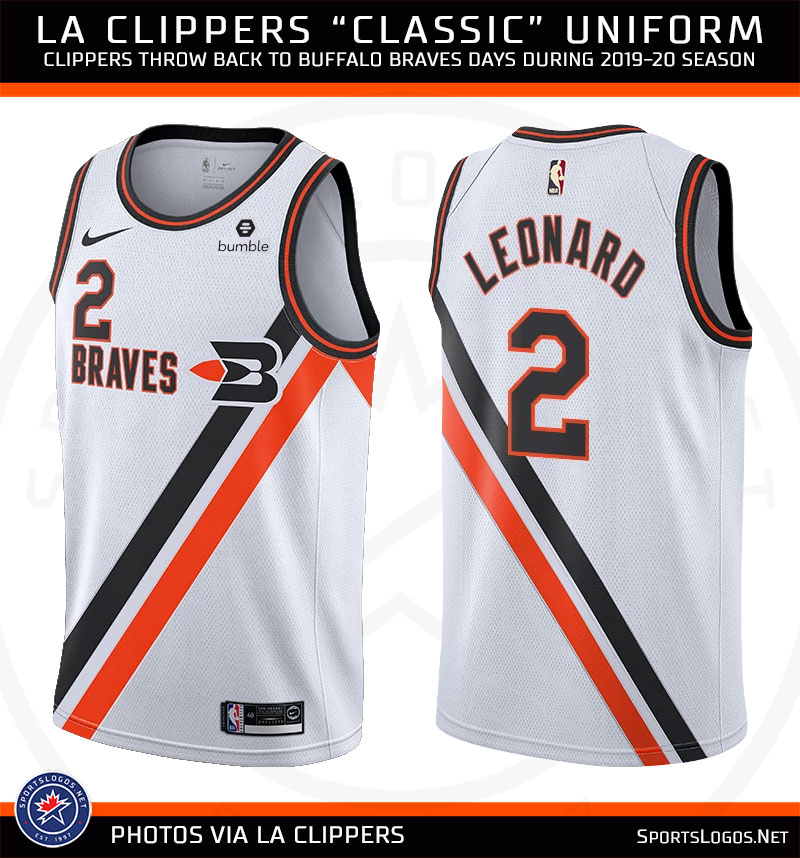 clippers throwback buffalo jersey