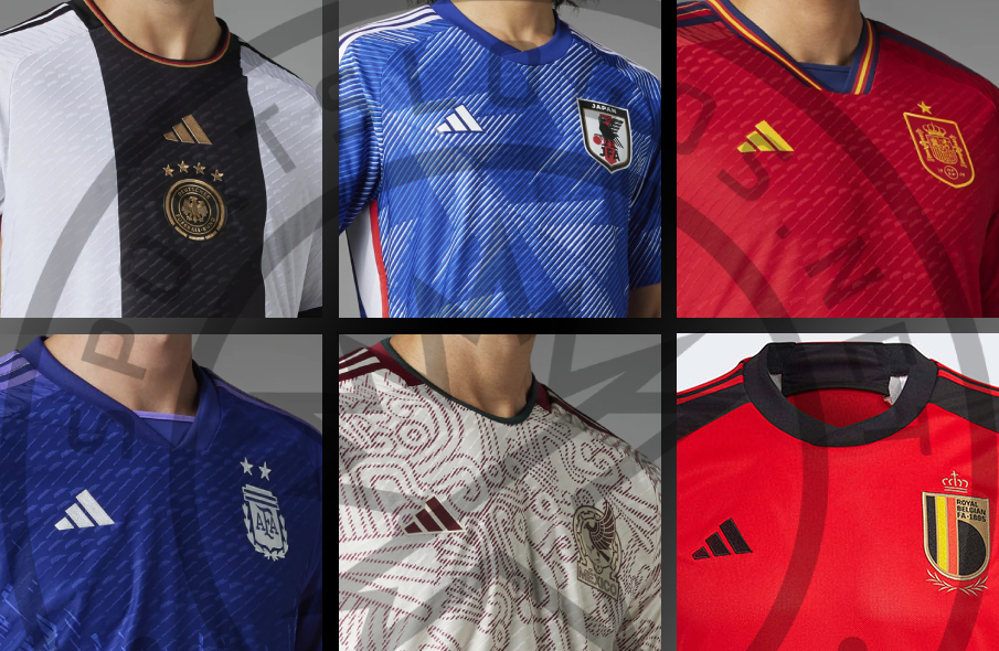 Adidas Releases Slew Of New National Team Kits Ahead Of World Cup