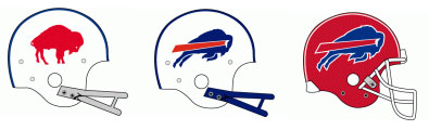 Buffalo Bills Helmet Evolution