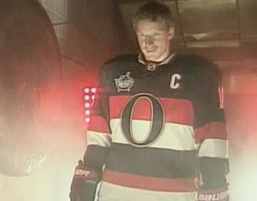 Ottawa Senators Heritage Classic jersey