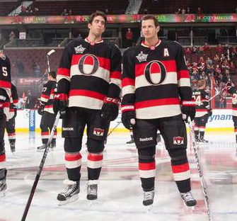 Ottawa Senators STANLEY CUP FINAL PATCH Stripped CCM/RBK NHL