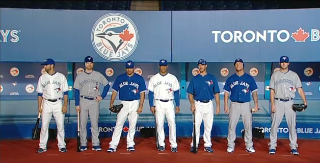 Design Ideas for the Blue Jays New Uniforms in 2012