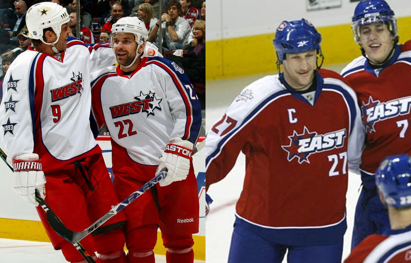 Development Of NHL All-Star Game Jerseys Over Past Decade - The