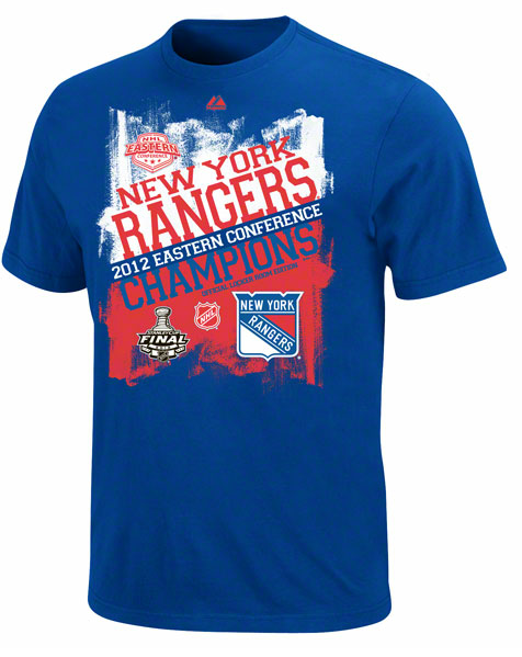 New York Rangers 2012 Eastern Conference Champions t-shirt