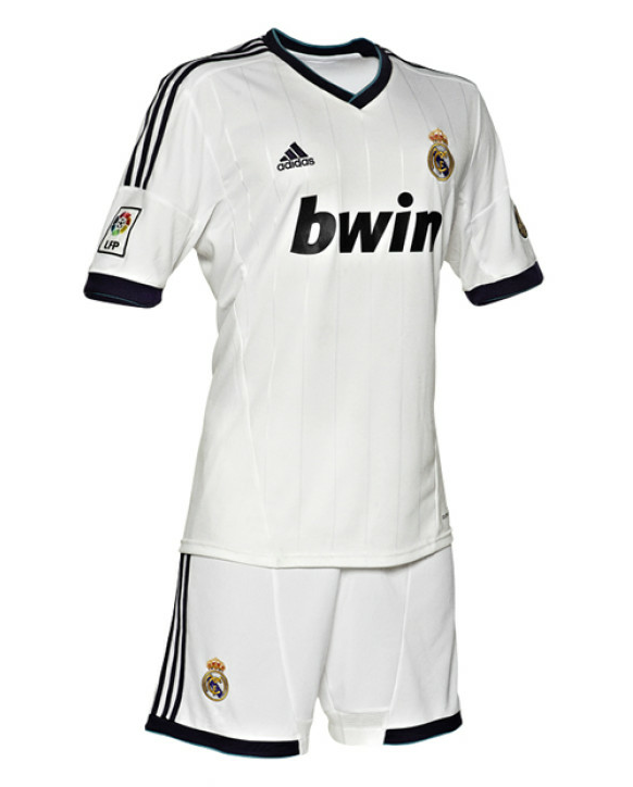 New Real Madrid Home Uniform Kit 2012-2013