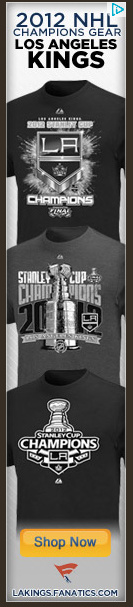 LA Kings 2012 Stanley Cup Champions Banner Ad
