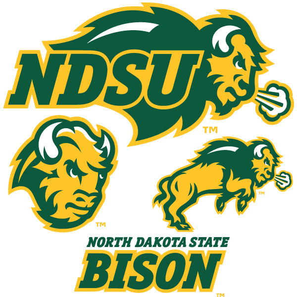 NDSU North Dakota State University Bison New Logo 