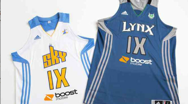 WNBA Title IX Uniforms 2012