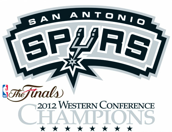 San Antonio Spurs 2012 Western Conference Champs