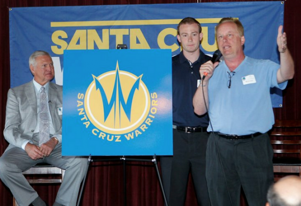 Santa Cruz Warriors Unveil Logo, 2012