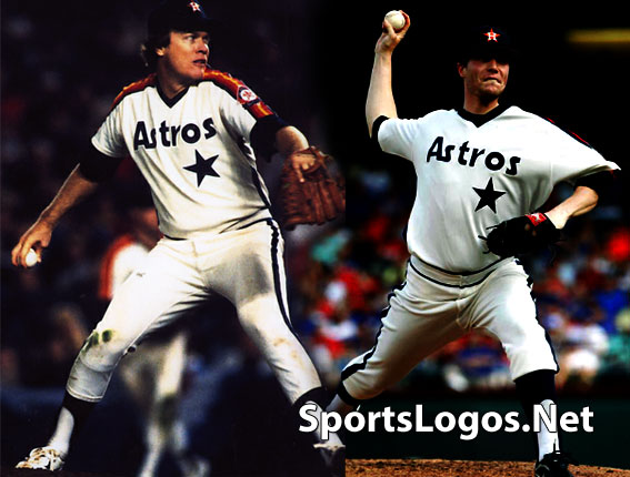 Nolan Ryan of the Houston Astros pitching in 1986. News Photo