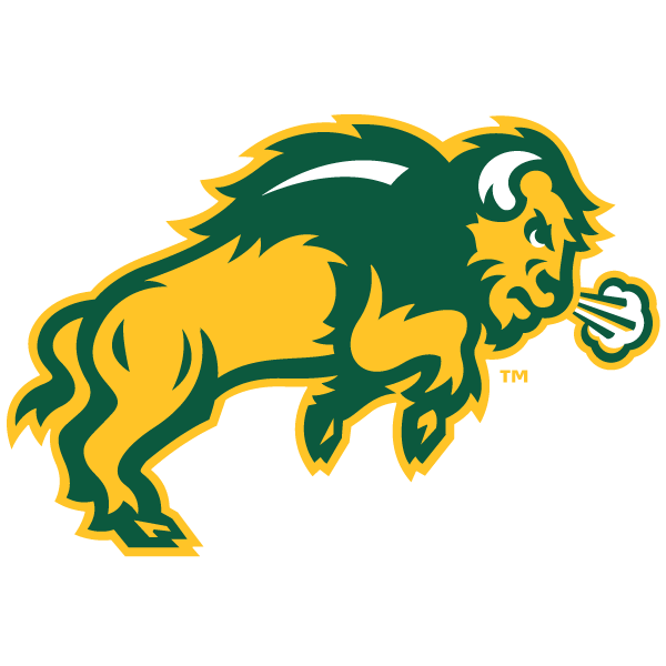 NDSU North Dakota State University Bison New Logo - Secondary