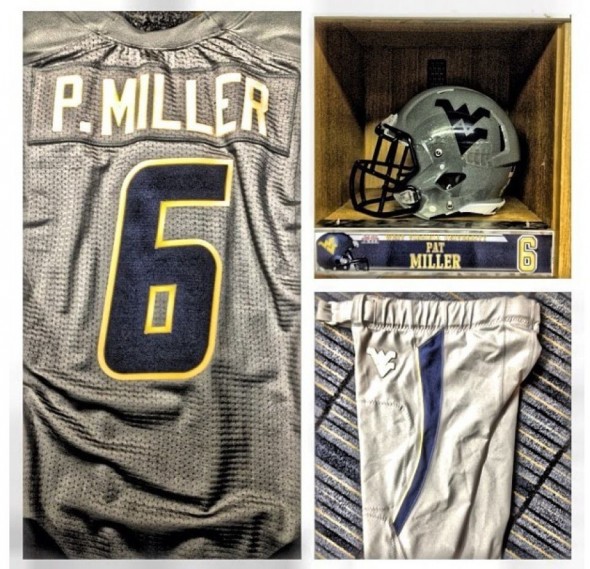 West Virginia new jerseys grey gray helmet uniform change