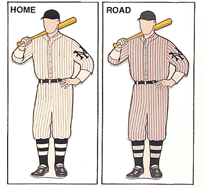 New York Giants 1912 Uniforms