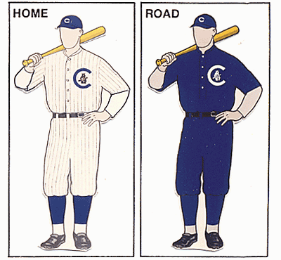 Chicago Cubs 1912 Uniforms