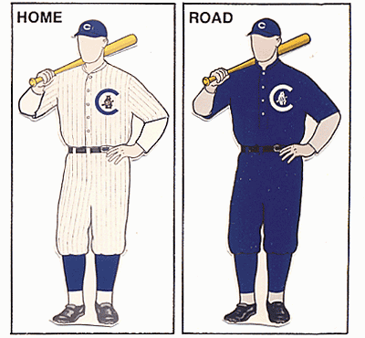 chicago cubs jersey history