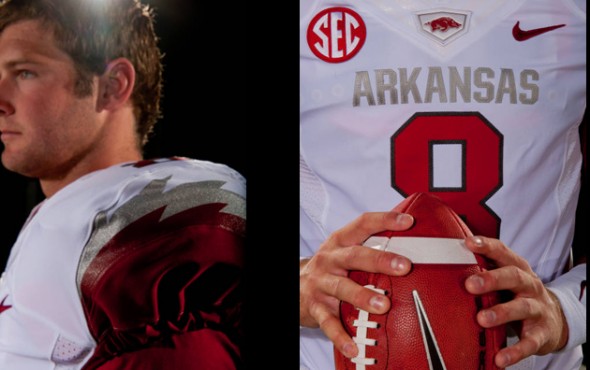 Arkansas Razorbacks Unveil Throwback Football Uniform – SportsLogos.Net News