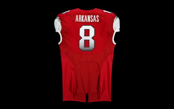 New Arkansas Uniforms jerseys razorbacks ncaa football