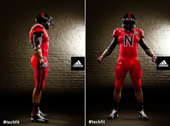 Nebraska Alternate Uniforms Against Wisconsin both