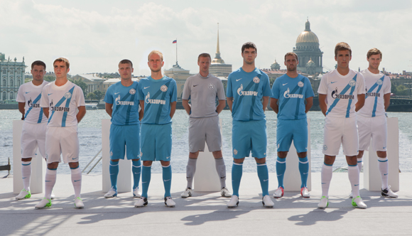 New Zenit Home Away soccer kits new nike