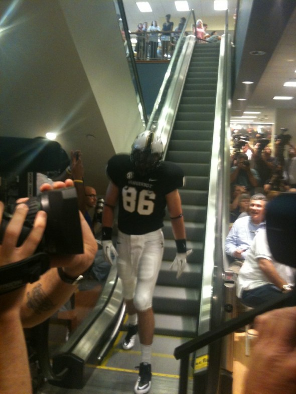 Vanderbilt Commodores New Uniform 2012 white black white