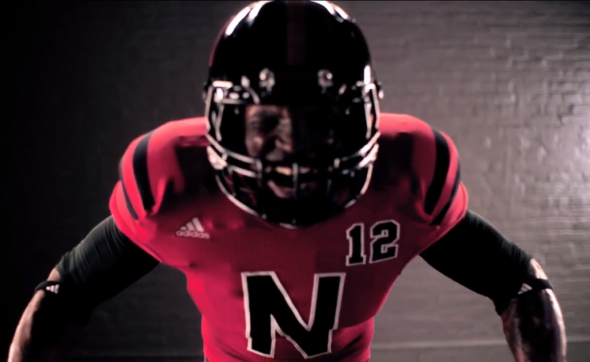 Nebraska Alternate Uniforms Against Wisconsin close