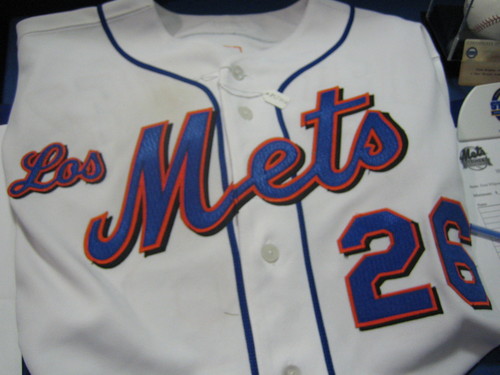  2012 Los Mets Demo Prototype Los Mets jersey