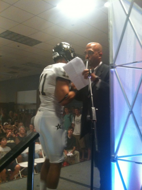 Vanderbilt Commodores New Uniform 2012 black white white