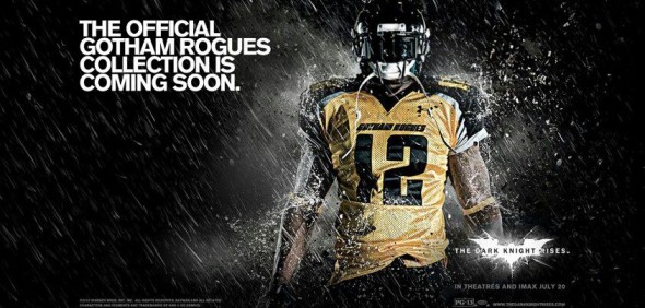 Gotham Rogues Football Team Featured in Batman: Dark Knight Rises Will Have  Gear Available –  News