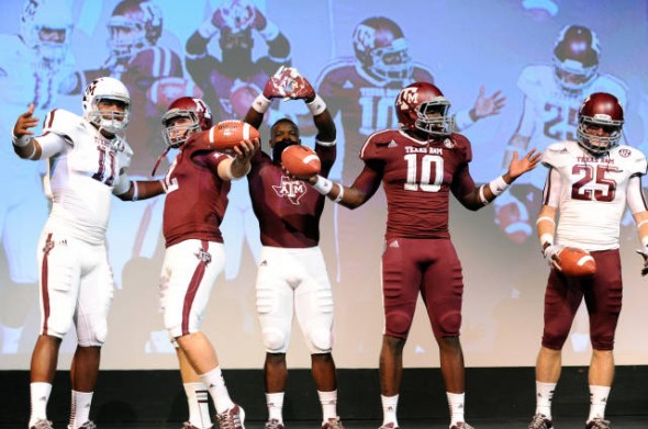 Texas A&M Aggies new jerseys uniform Adidas team