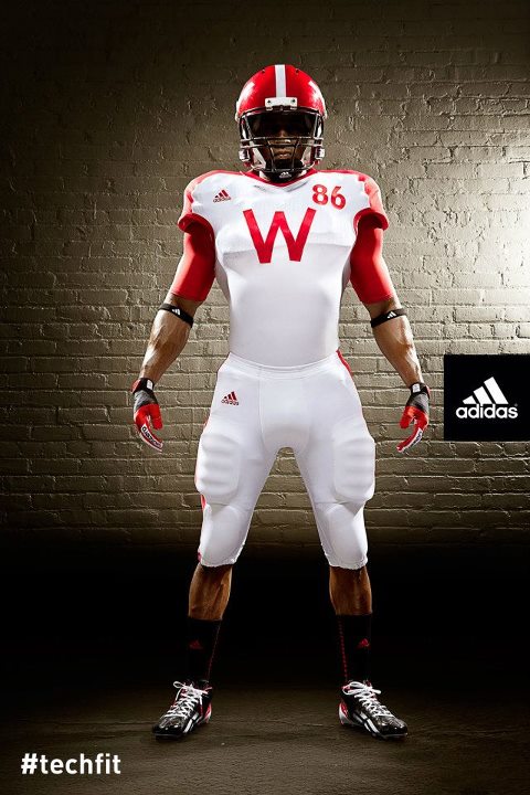 Wisconsin uniforms adidas nebraska front