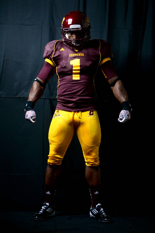 central michigan football jersey