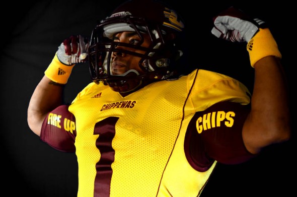 Central Michigan Chippewas new uniforms adidas chips