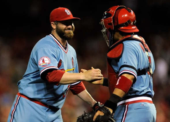 Cardinals Look Absolutely Beautiful in Last Night's Throwbacks