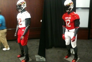 Maryland terrapins 2012 new uniforms