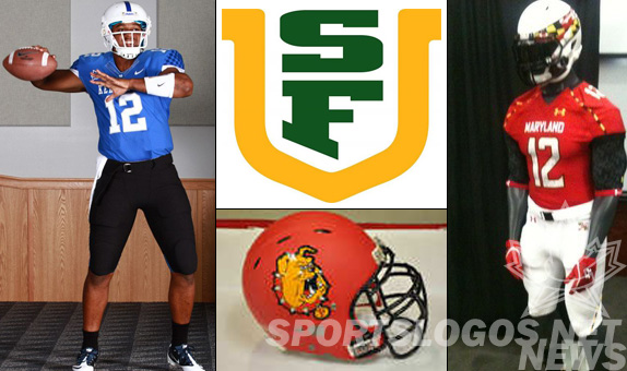 Chris Creamer SportsLogos.Net New Uniforms New helmets new logo sports football