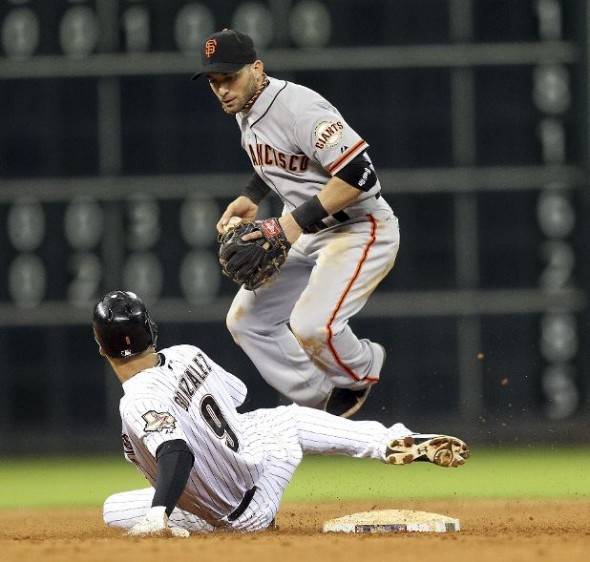 Marco Scutaro Changes Jerseys Mid-Game, and Picks the Wrong One –  SportsLogos.Net News