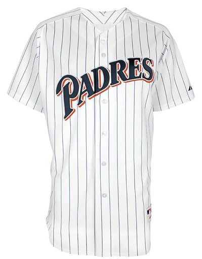 2012-15 SAN DIEGO PADRES MAJESTIC JERSEY (HOME) Y