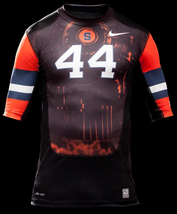 Syracuse Orange The Elmira Express Ernie Davis special jerseys - 44 undershirts front