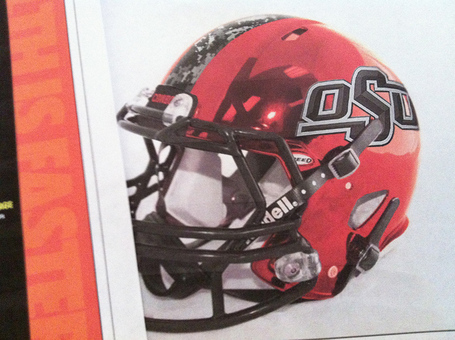 Oklahoma State University Cowboys Digital Camo camouflage texas - helmet