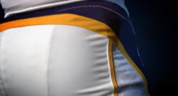 Tennessee Tech Golden Eagles Russell new uniforms - rear pants