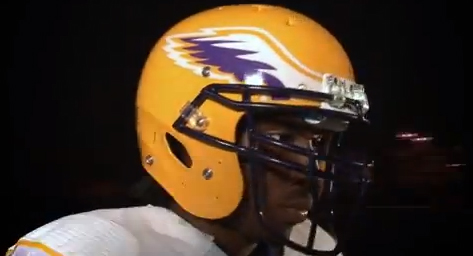 Tennessee Tech Golden Eagles Russell new uniforms - helmet