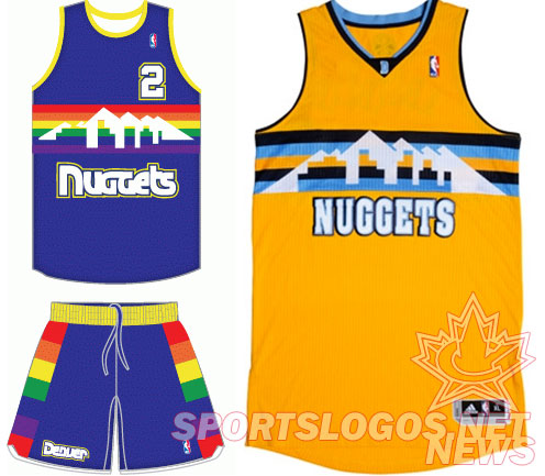 nuggets basketball jersey